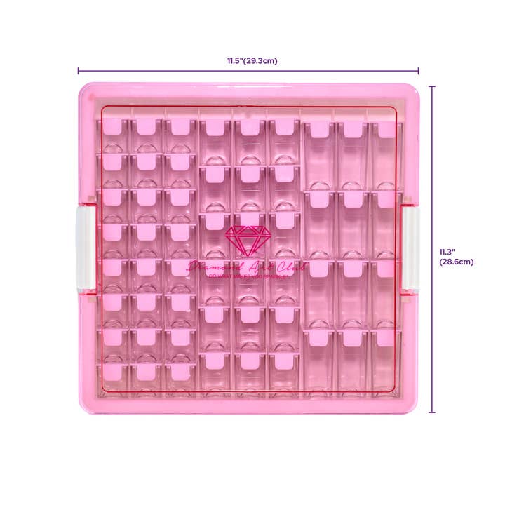 Diamond Art Club - Wholesale Craft Supplies - Premium 54-Container Diamond Storage Organizer3
