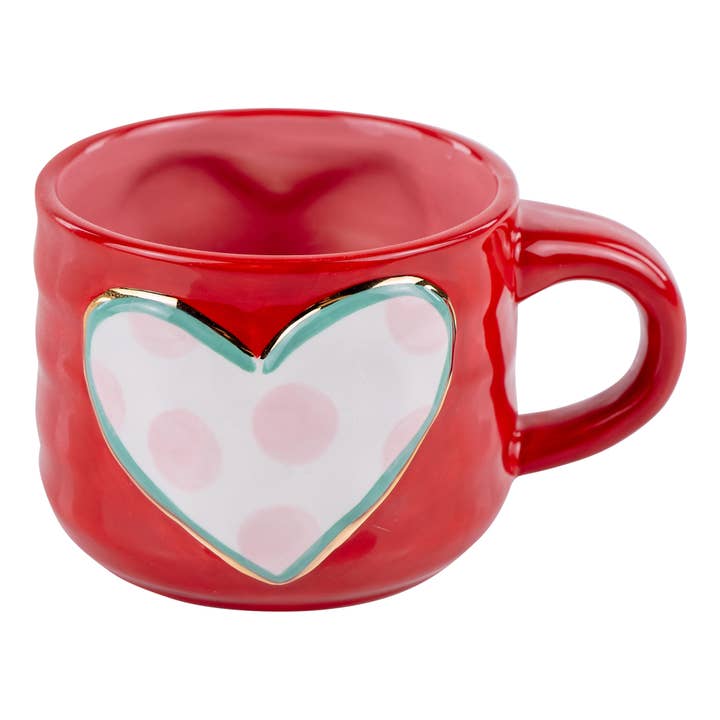 Glory Haus - Wholesale Coffee Mug - Two Hearts Mug  - Valentine's