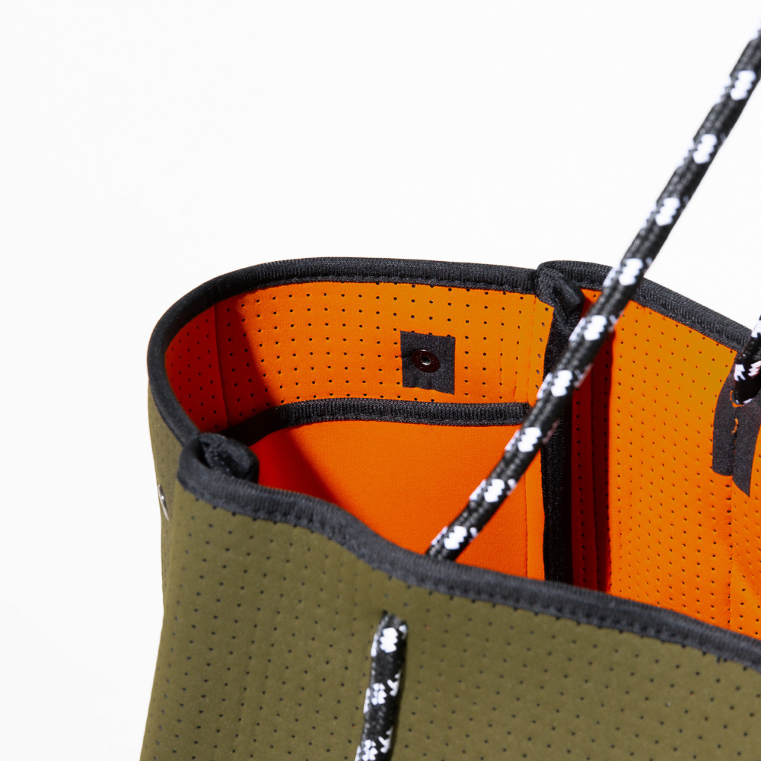 Pop Ups Brand - Vendita all'ingrosso Borsa tote - Donna - BORSA GRANDE IN NEOPRENE VERDE SAFARI3