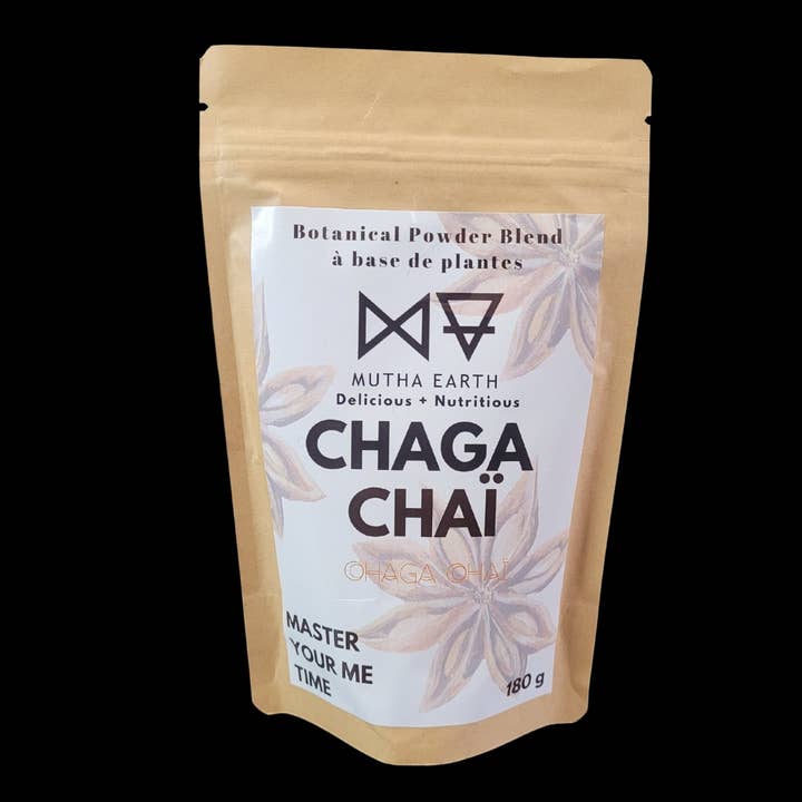 Chaga Chai Elixir Blend for wholesale by Mutha Earth