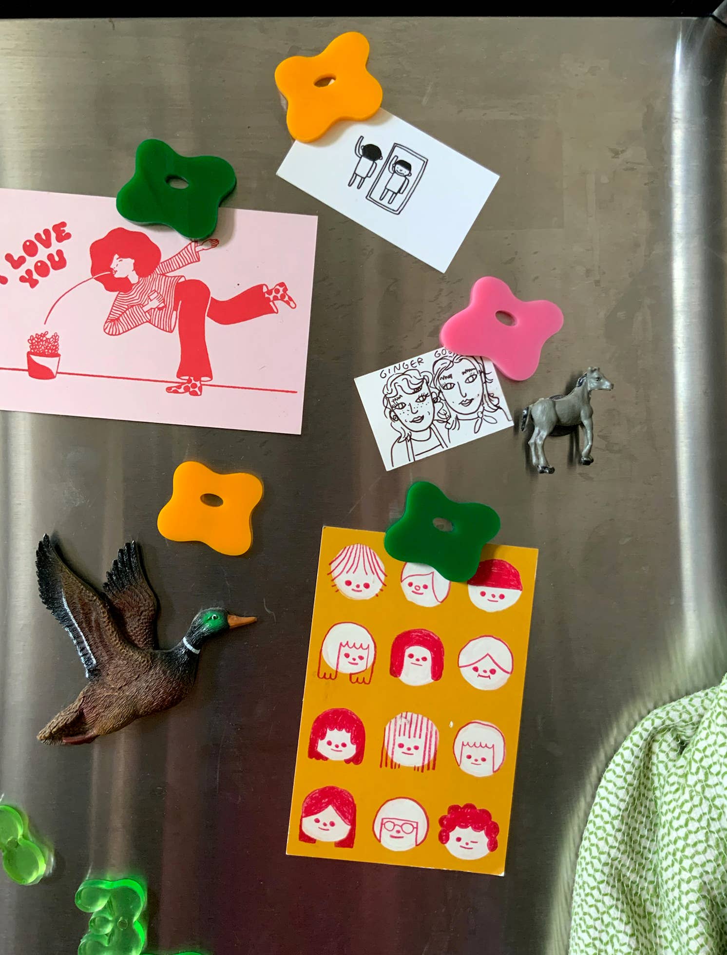 Gingergold - Wholesale Magnet - Nothing But Flowers Magnet Pack2