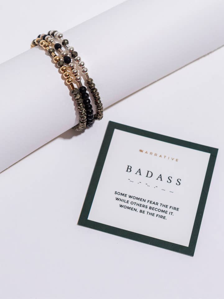 Badass Wired Bracelet for wholesale by Narrative Jewelry
