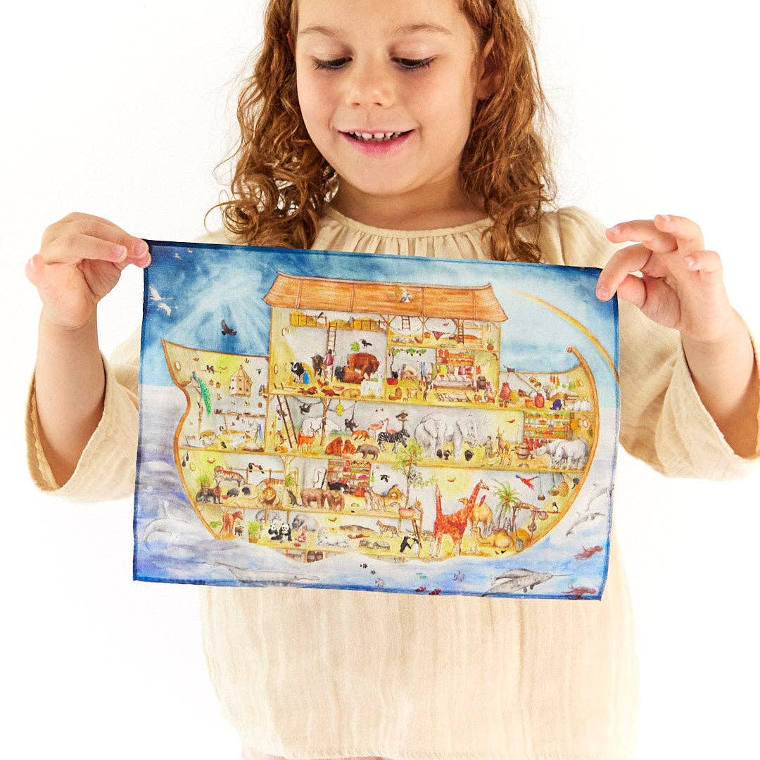 Sarah’s Silks - Wholesale Toy Set - Kids - Noah's Ark Mini Mini Playsilk1