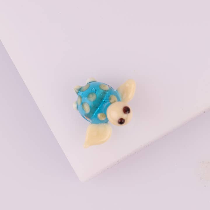 Adamodart - Wholesale Individual Charm/Pendant - Murano Glass DIY Turtle Bead, Lampwork animal bracelet charm2