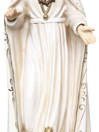 Madonna de Fátima Sagrado Corazón en madera 14555 para venta al por mayor de Dolfi