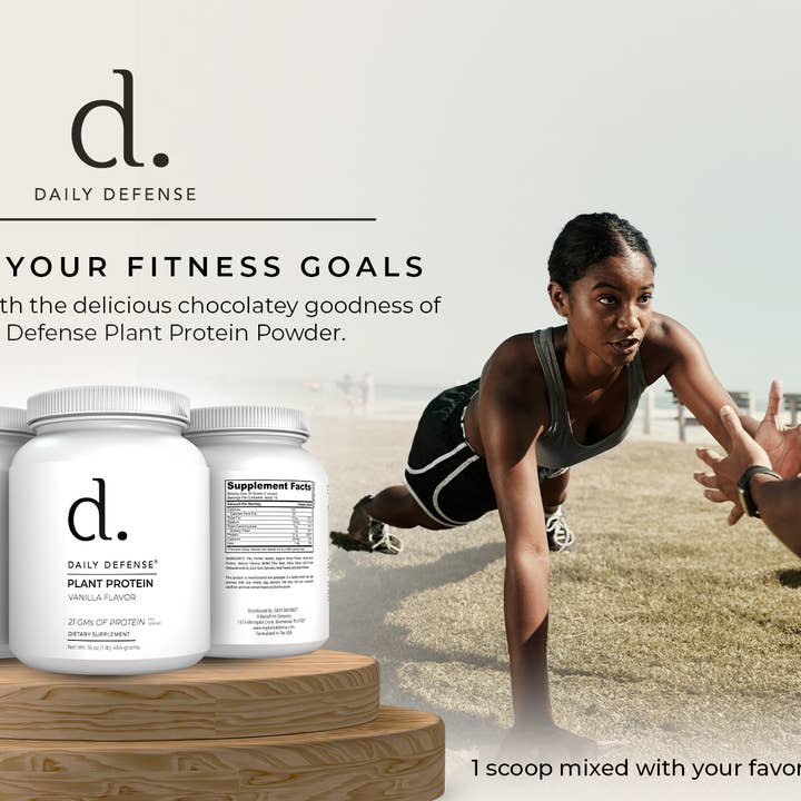 DAILY DEFENSE - Wholesale Oral supplement/vitamin - PLANT PROTEIN VANILLA FLAVOR10