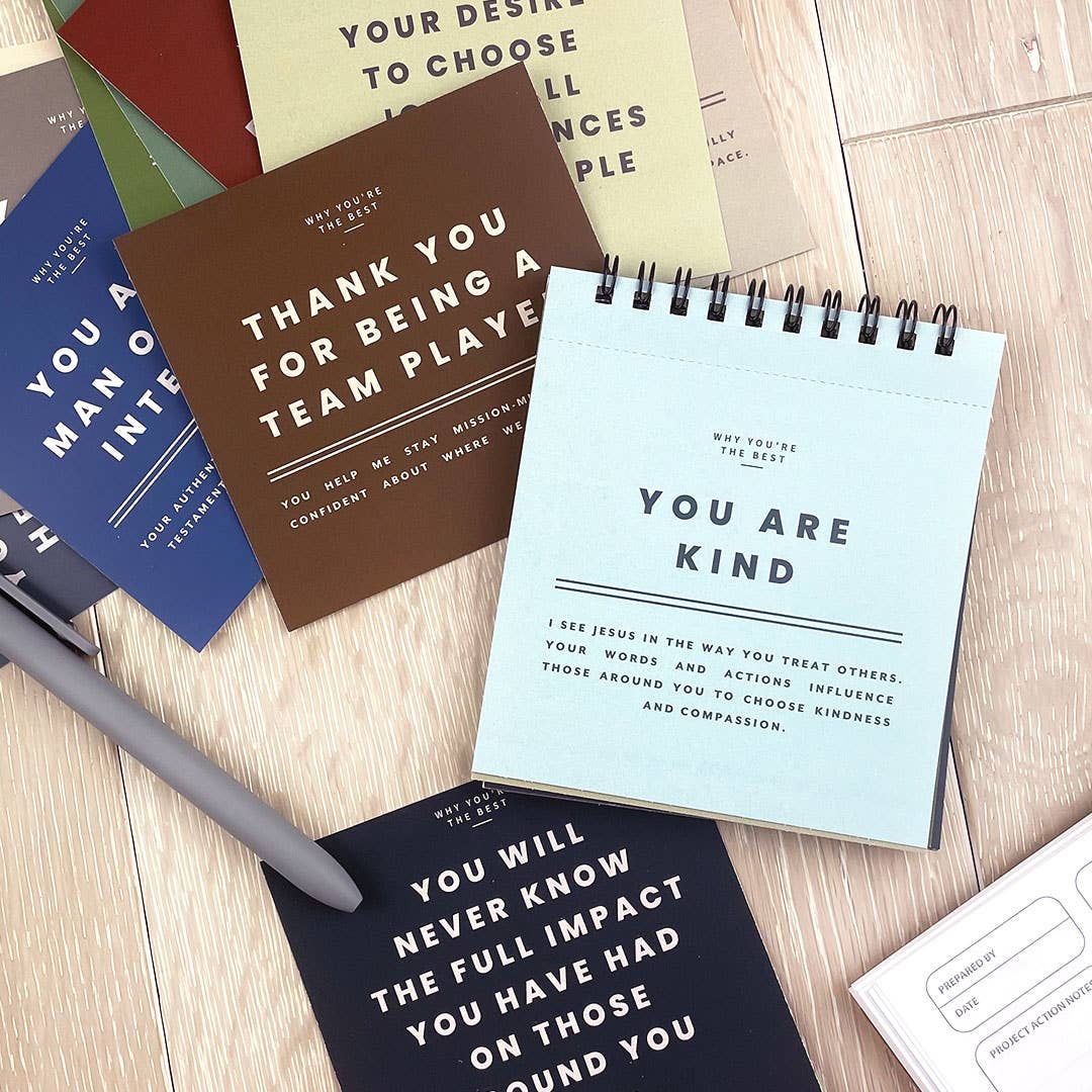 Cleerely Stated - Wholesale Stationery/Notecard Set - Make His Day Tear & Share Cards3