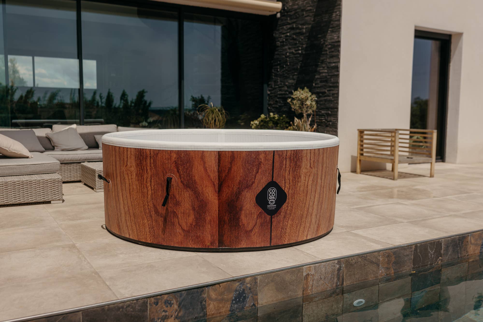 X-PaddleBoards - Vente Jeu gonflable - COCO SPA TAHITI Spa Gonflable | 180 cm de diamètre |2