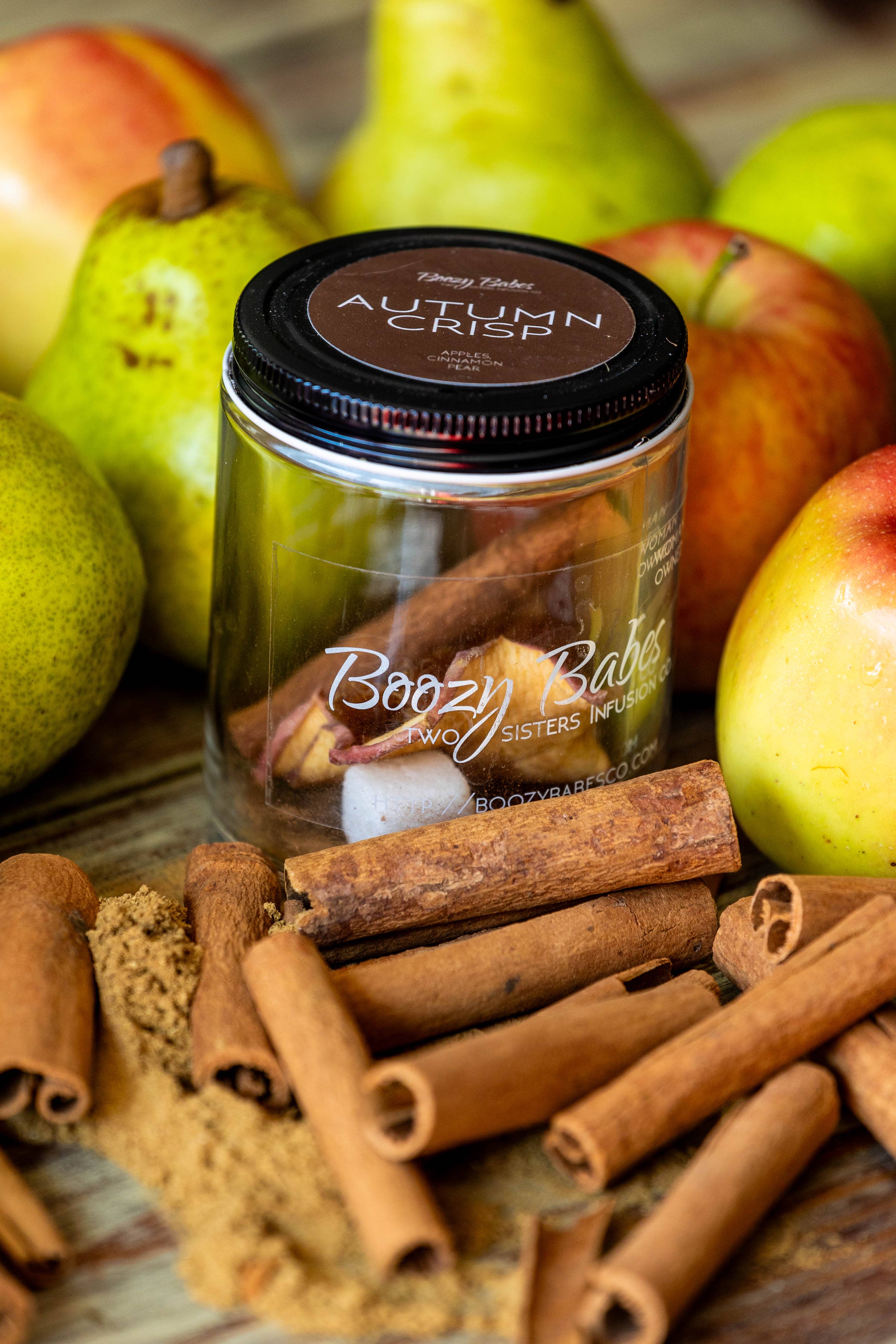 Boozy Babes Two Sisters Infusion Co – Engroshandel DIY-drikkekit – Autumn Crisp - Sæsonbestemt1