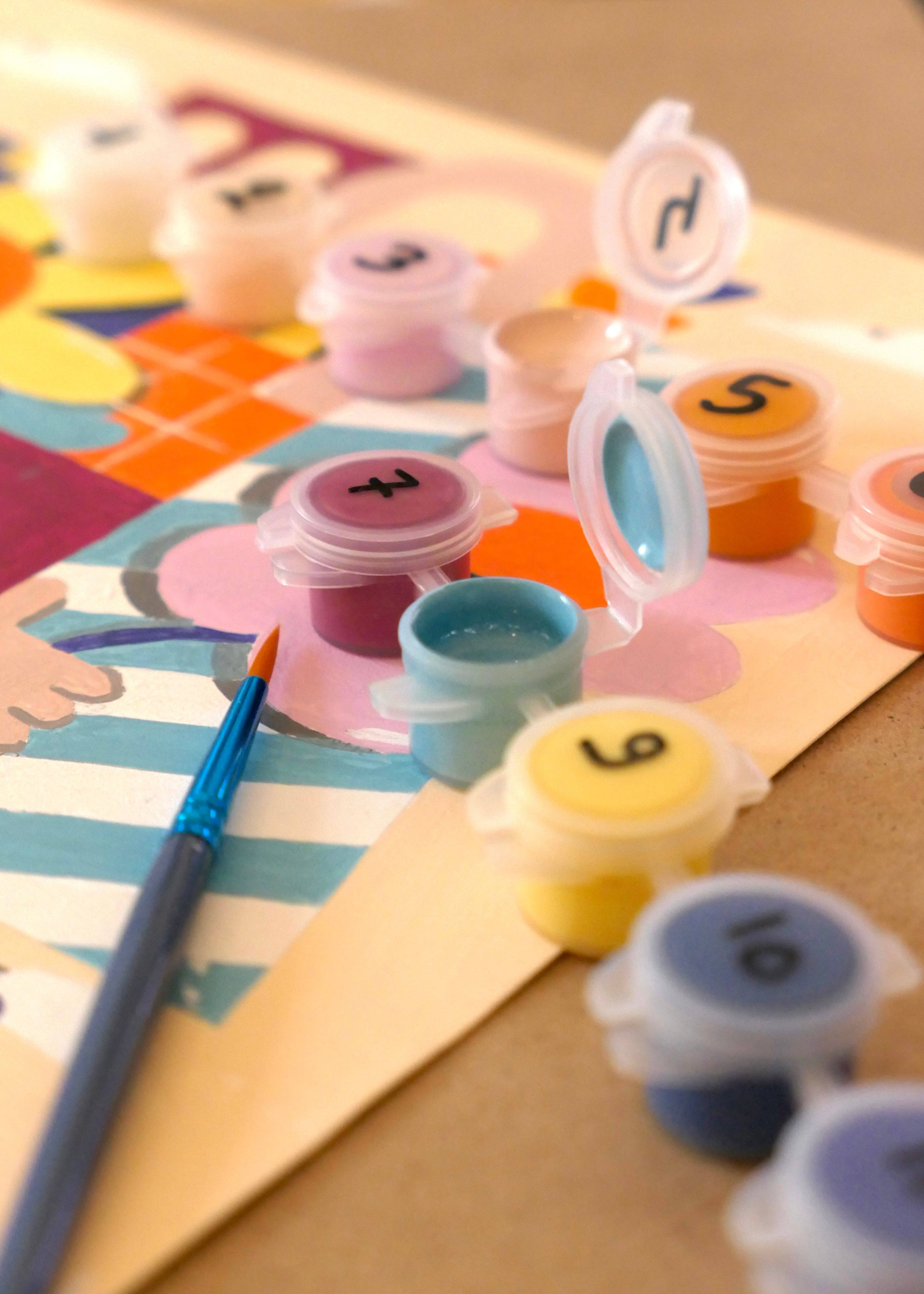 Lundi en Huit - Wholesale Wall Accent - Paint by numbers2