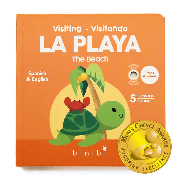 La Playa Bilingual Sound Book: Beach Sounds for wholesale by Binibi