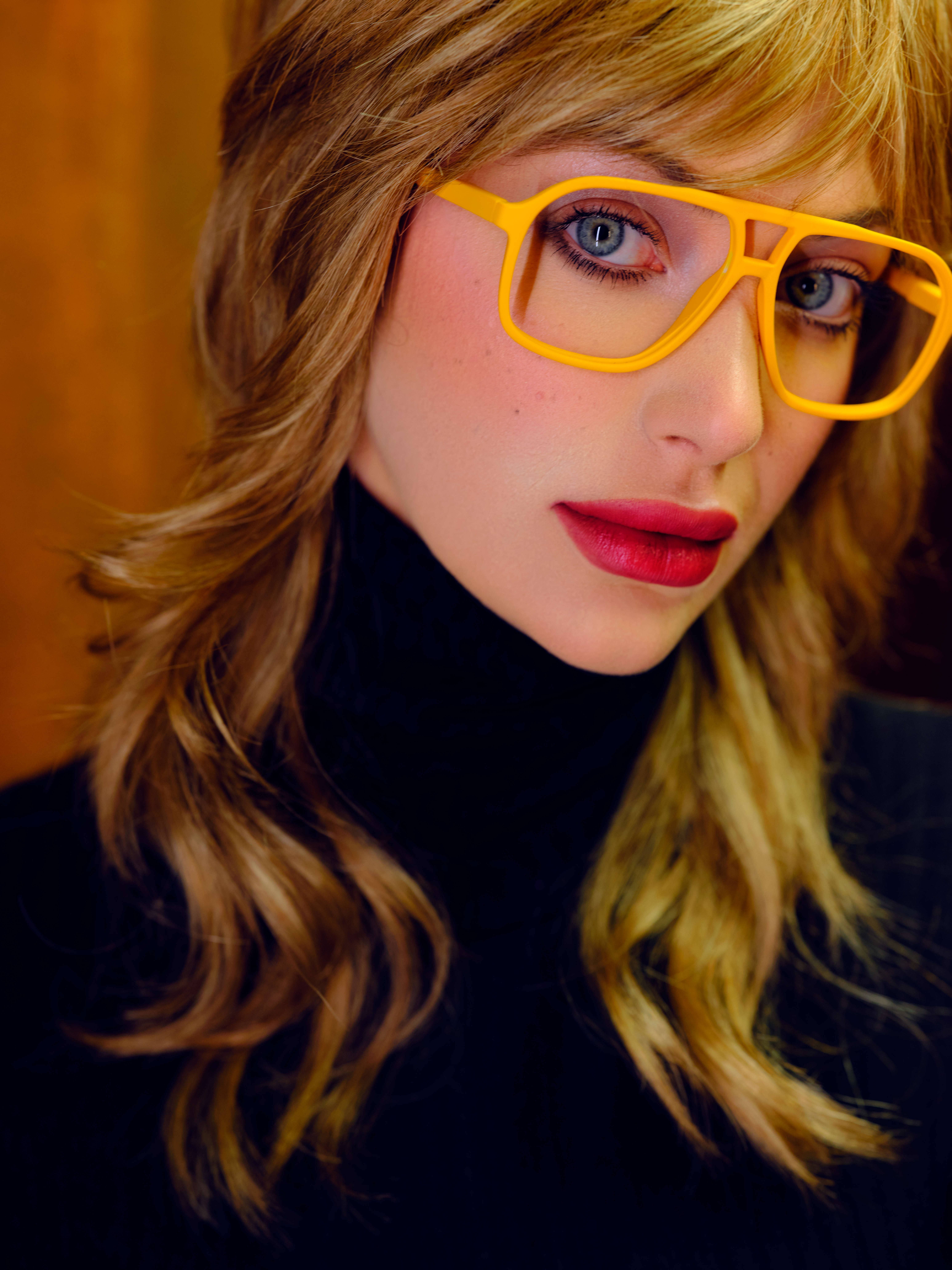 Doubleice srl - Wholesale Brillen - Uniseks - Leesbril SEVENTIES - GEEL3