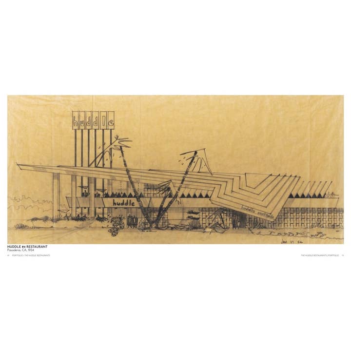 Gibbs Smith - Wholesale Book - Adult - Googie Modern: Architectural Drawings of Armet Davis Newlove