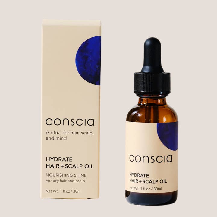 Hydrate Hair + Scalp Oil for wholesale by Conscia Hair Care
