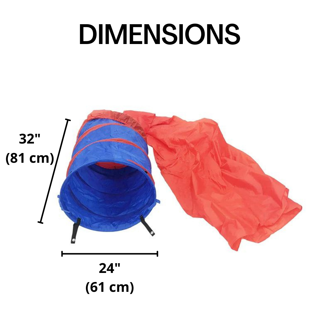 Midlee Designs - Wholesale Pet Toy - Dog - Midlee Dog Agility Chute Tunnel Training Equipment9