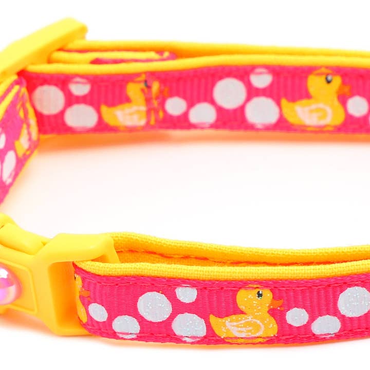 From Pugs to Persians Pet Accessories, LLC - Wholesale Pet collar – Cat - Rubber Duckies Breakaway Cat Collar33