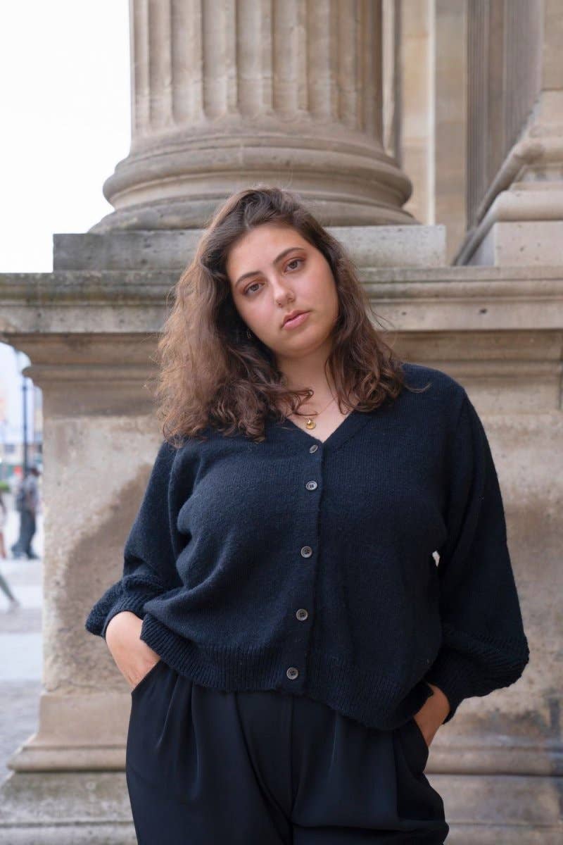 BELLA BLUE - Vendita all'ingrosso Cardigan - Donna - Cardigan in lana e cotone - PU-16