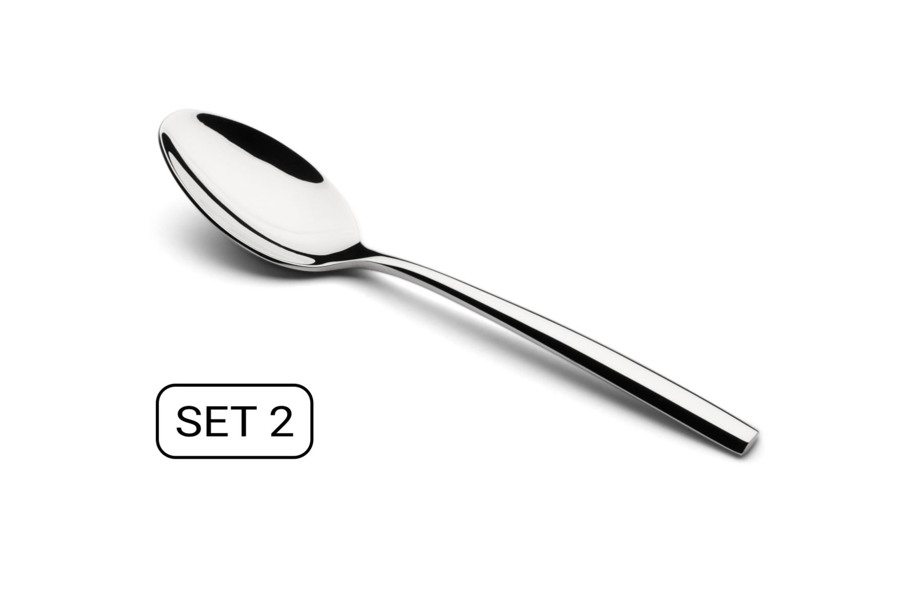 Karl Weis - Wholesale Table Spoon (Cutlery) - Muesli/Yogurt Spoon Puro - Set of 21