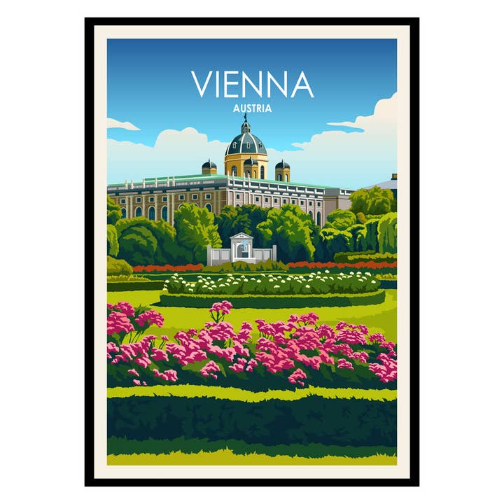Vienna Austria Poster for wholesale by Places of Art