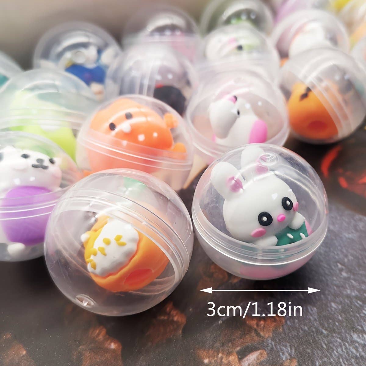 KiddieKickz – wholesale Toy set – Kids – 36/50pcs, Mini Cute Kawaii Capsule Toys2