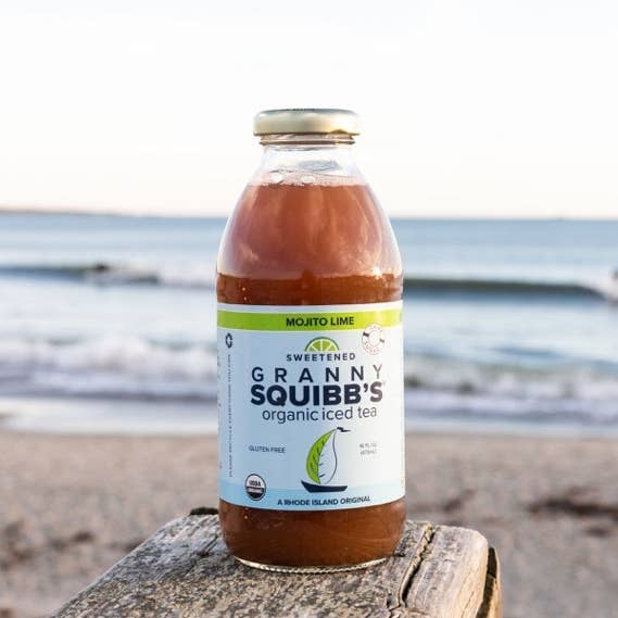 Iced Tea - Mojito-Lime Sweetened Organic for wholesale by Granny Squibb's Organic Iced Tea