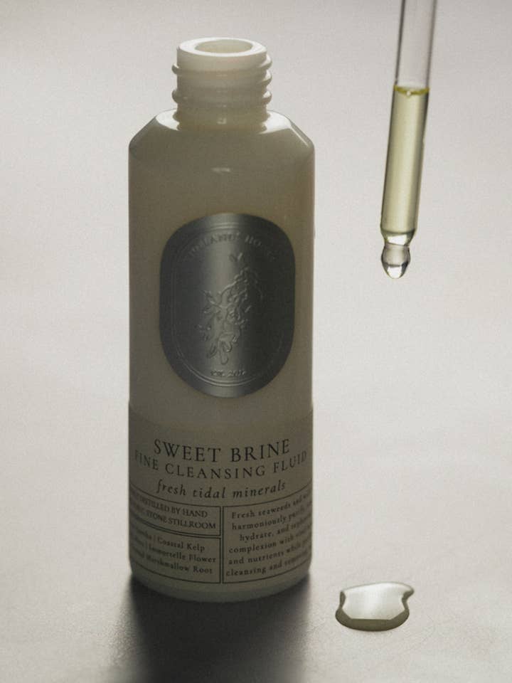 Sweet Brine Facial Cleansing Fluid + Makeup Remover (50ml) for wholesale by Tidelands House