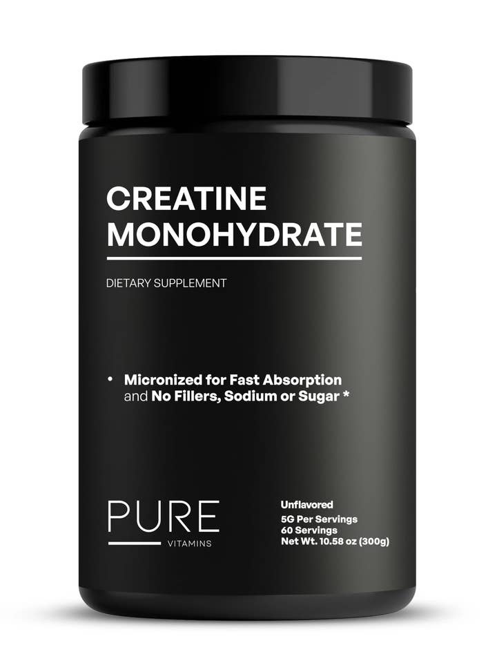 Micronized Creatine Monohydrate Powder – 5000mg-60 Servings for wholesale by pure Vitamins