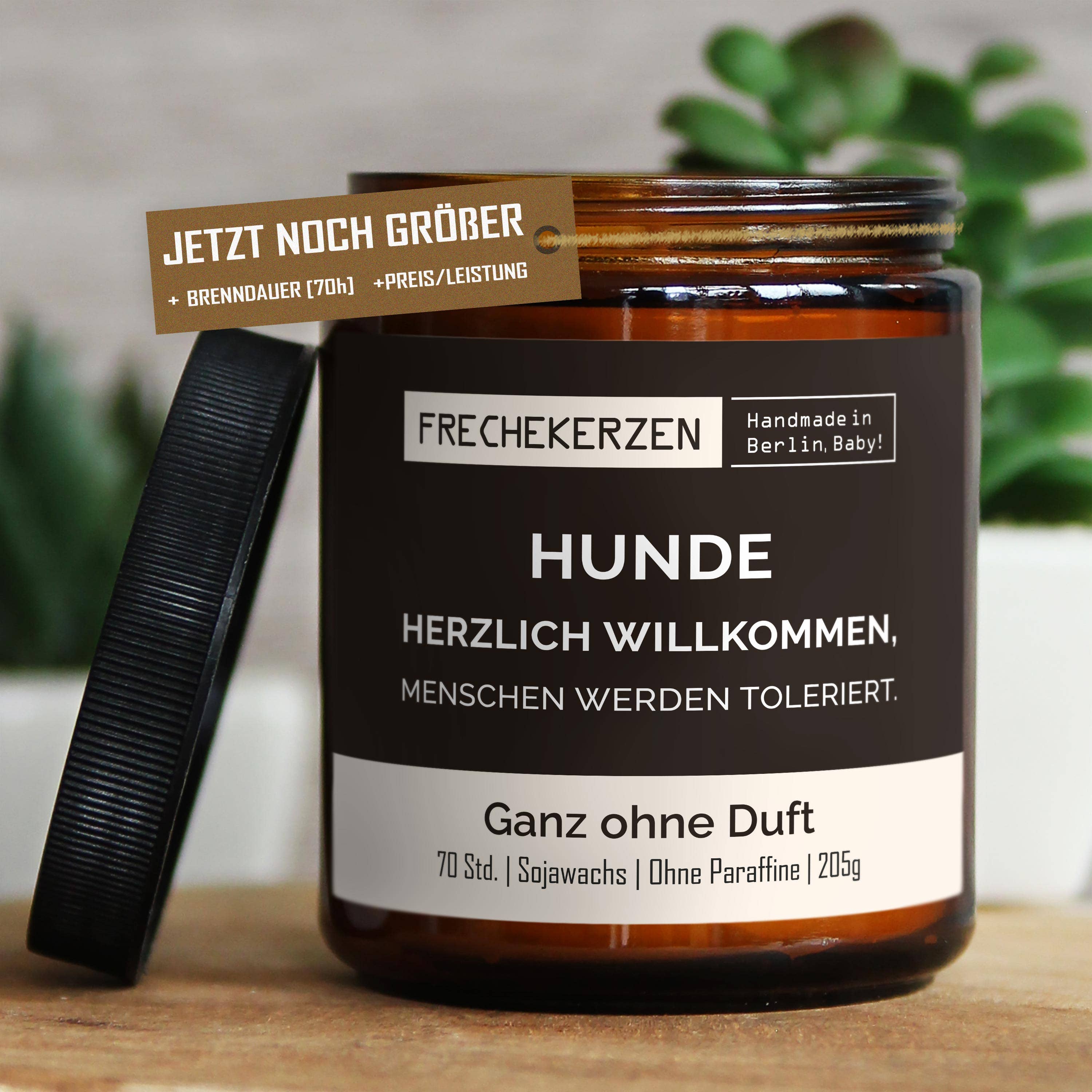 mysoy‎® Duftkerzen-Manufaktur - Wholesale Jar/Filled Candle - Funny Scented Candle | dogs warmly welcome, people will16