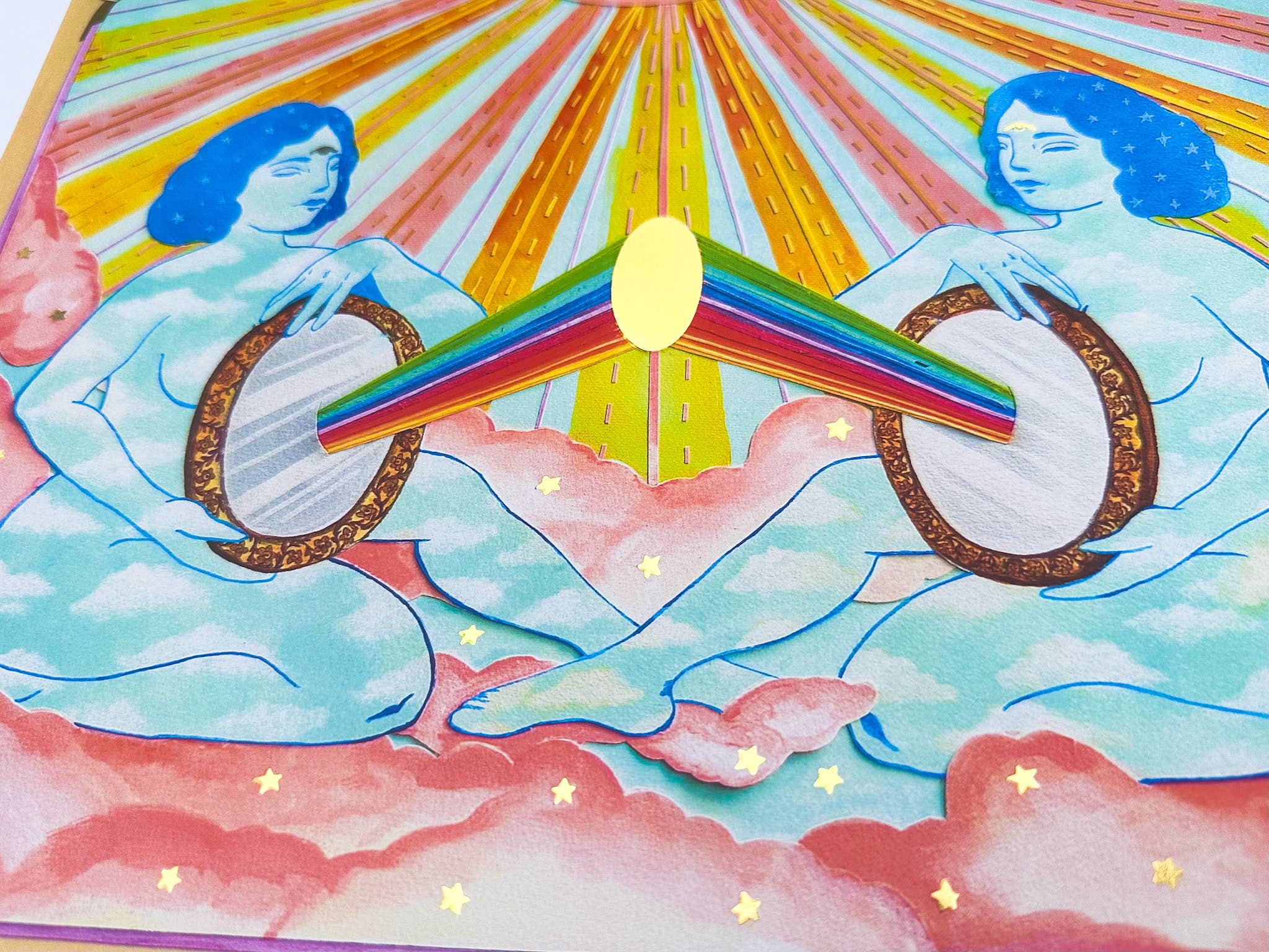 Guided Hand Studio - Wholesale Art Print - Foil Print: Reflect What You Are2