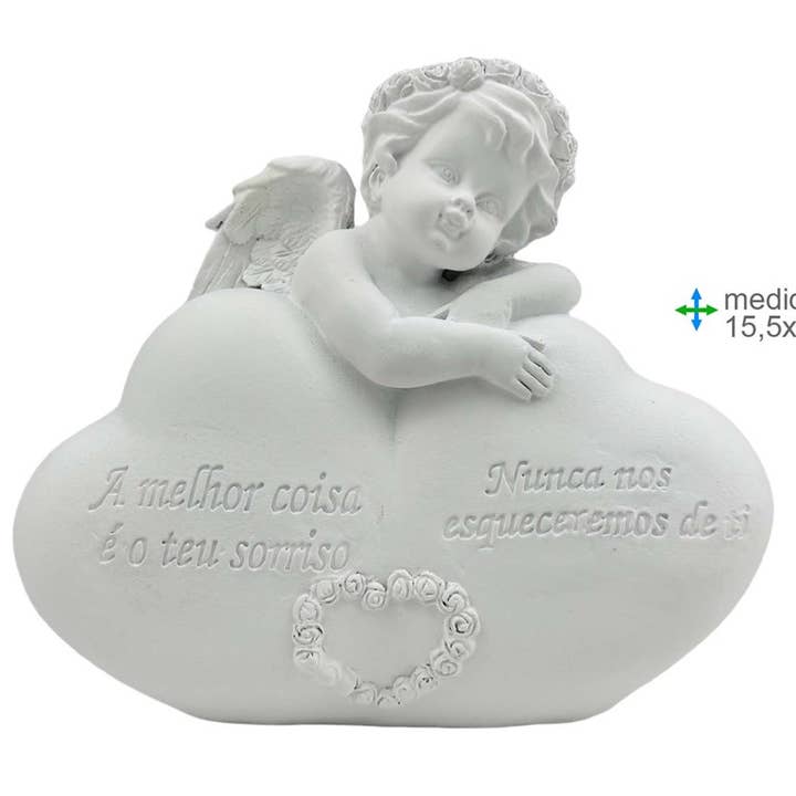 Resin Angel Candle Holder 15.5x6x14 (2 pcs) for wholesale by Esoterica Arte