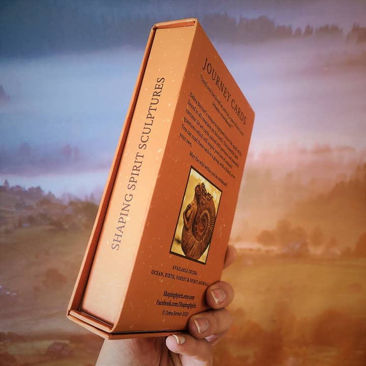 Shaping Spirit - Wholesale Tarot/Oracle Card - Spirit Animal Journey Deck with Guidance Questions | Intuitive Oracle Cards for Reflection & Spiritual Growth1