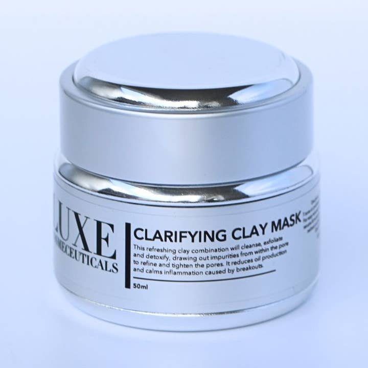 Clarifying Clay Mask for wholesale by Luxe Cosmeceuticals