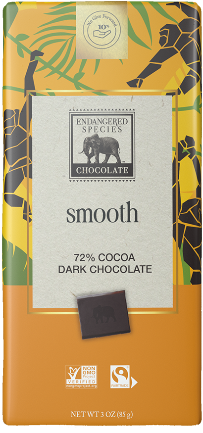 Delectable Samplings - Wholesale Chocolate Bar - Chimpanzee - Bold + Silky 72% Dark Chocolate, 3oz0