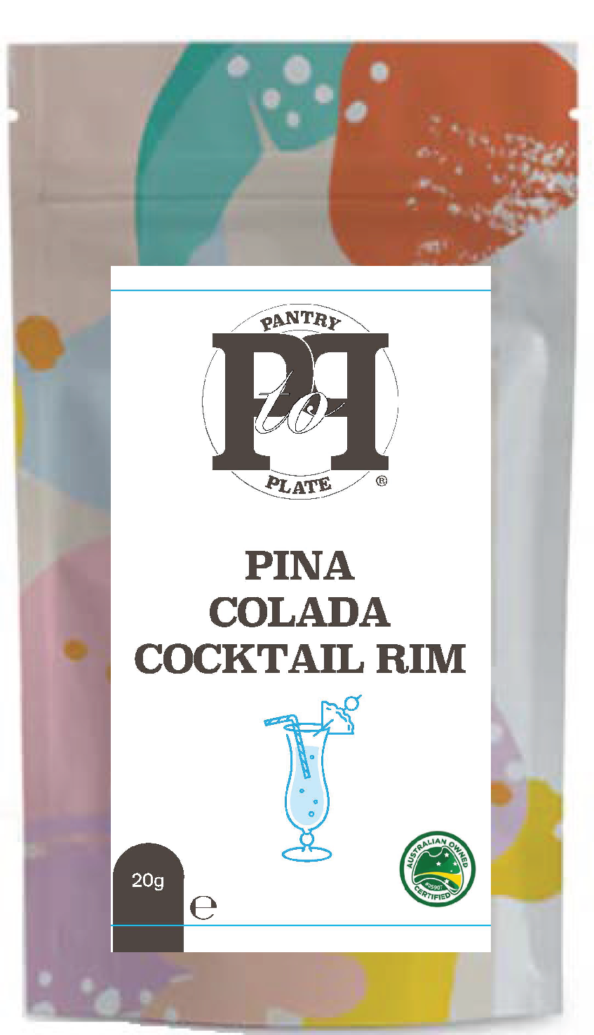 Pantry To Plate Co - Wholesale Cocktail mix/syrup - Pina Colada Cocktail Rim0