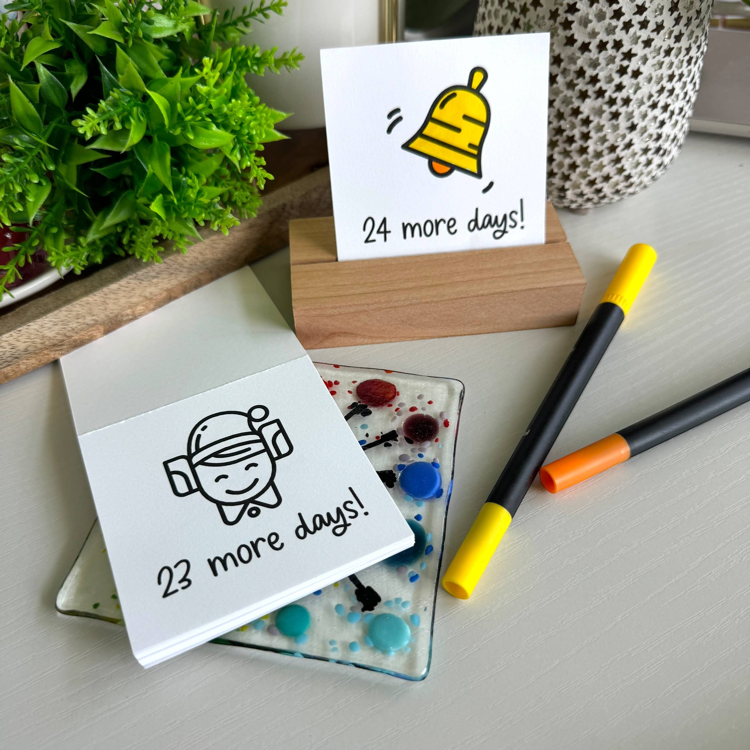 A Brighter Year - Wholesale Coloring & Activity Book - Adult - Color Your Own Advent Calendar Gift Set, Christmas 2025 Gift4