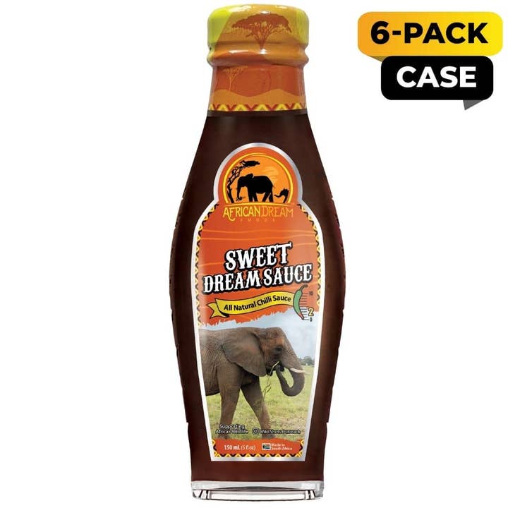 African Dream Foods - Wholesale Sauce - Sweet Dream Sauce, 5 fl oz (6 Units Per Case) | BBB Oct 2025