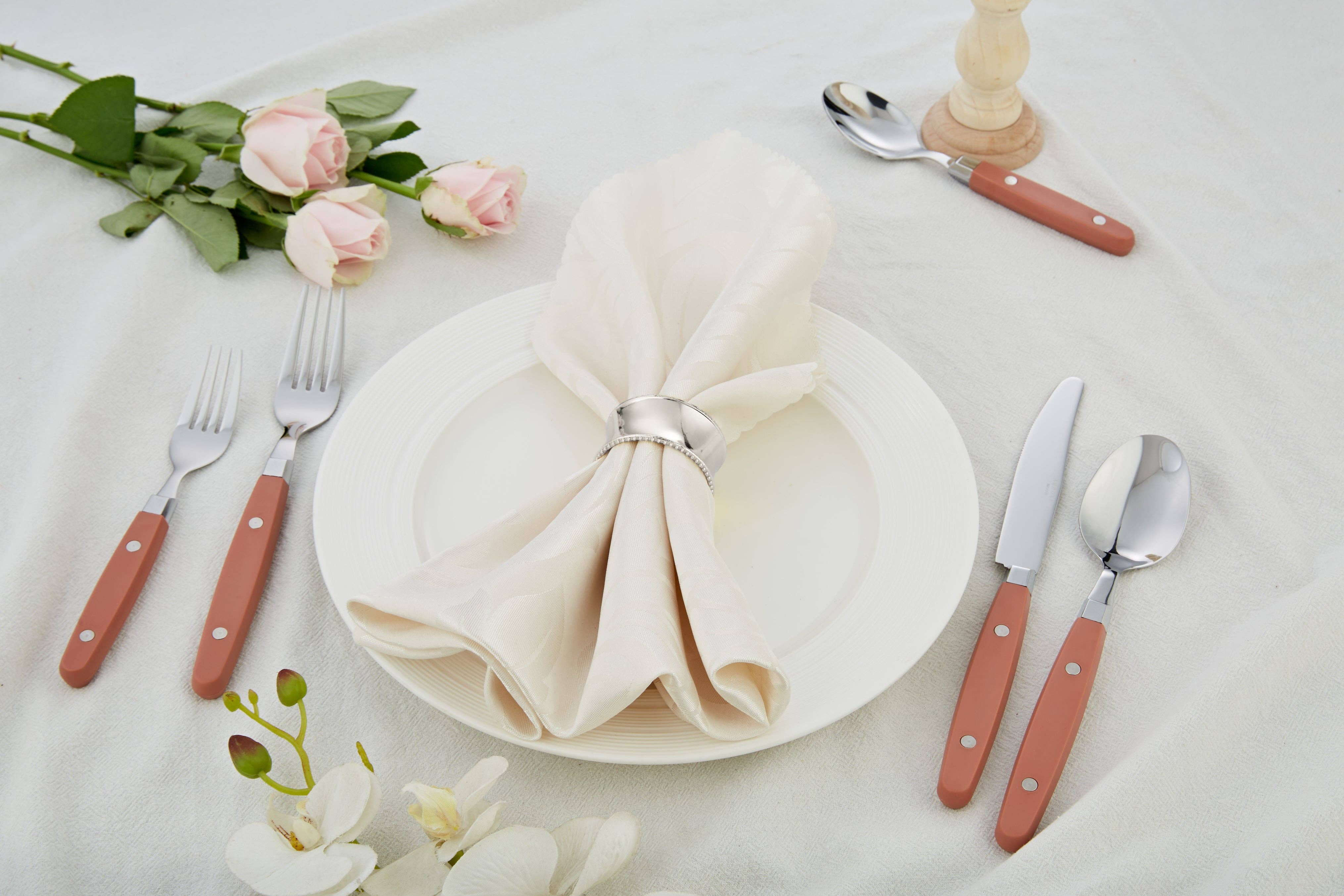 ANNOVA - Venta al por mayor Conjunto de cubiertos - Juego de Cubiertos Retro ANNOVA de 20 Piezas2