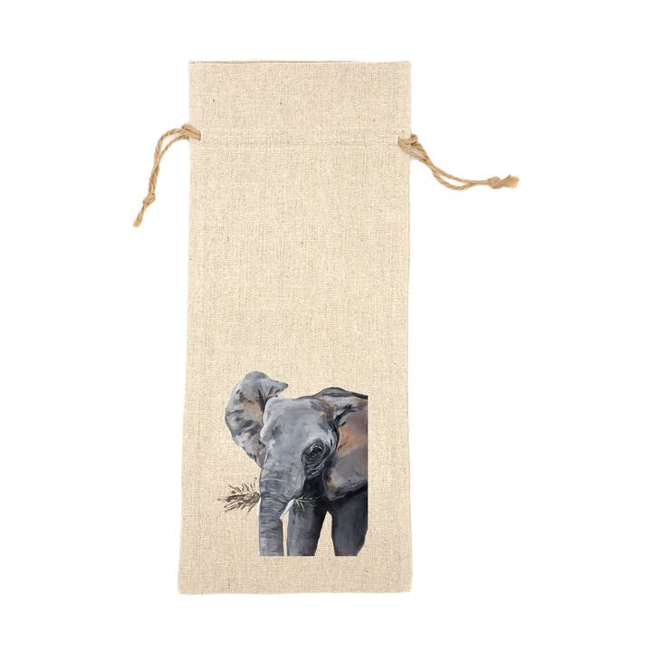 Elephant Wine Bag for wholesale by Mads Studio & Co.