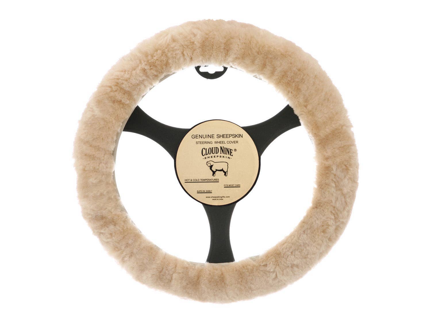 Cloud Nine Sheepskin - Wholesale Car Decorative Charm - Unisex - Genuine Sheepskin Steering Wheel Covers4