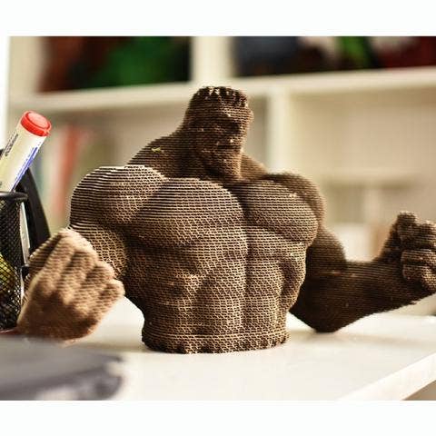 Puzzle 3D em cartão - HULK 200 peças por atacado de 3D Puzle Flow