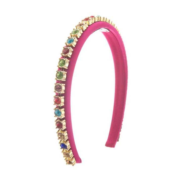 ICON Mini Crystal Headband for wholesale by ELY.B HATS