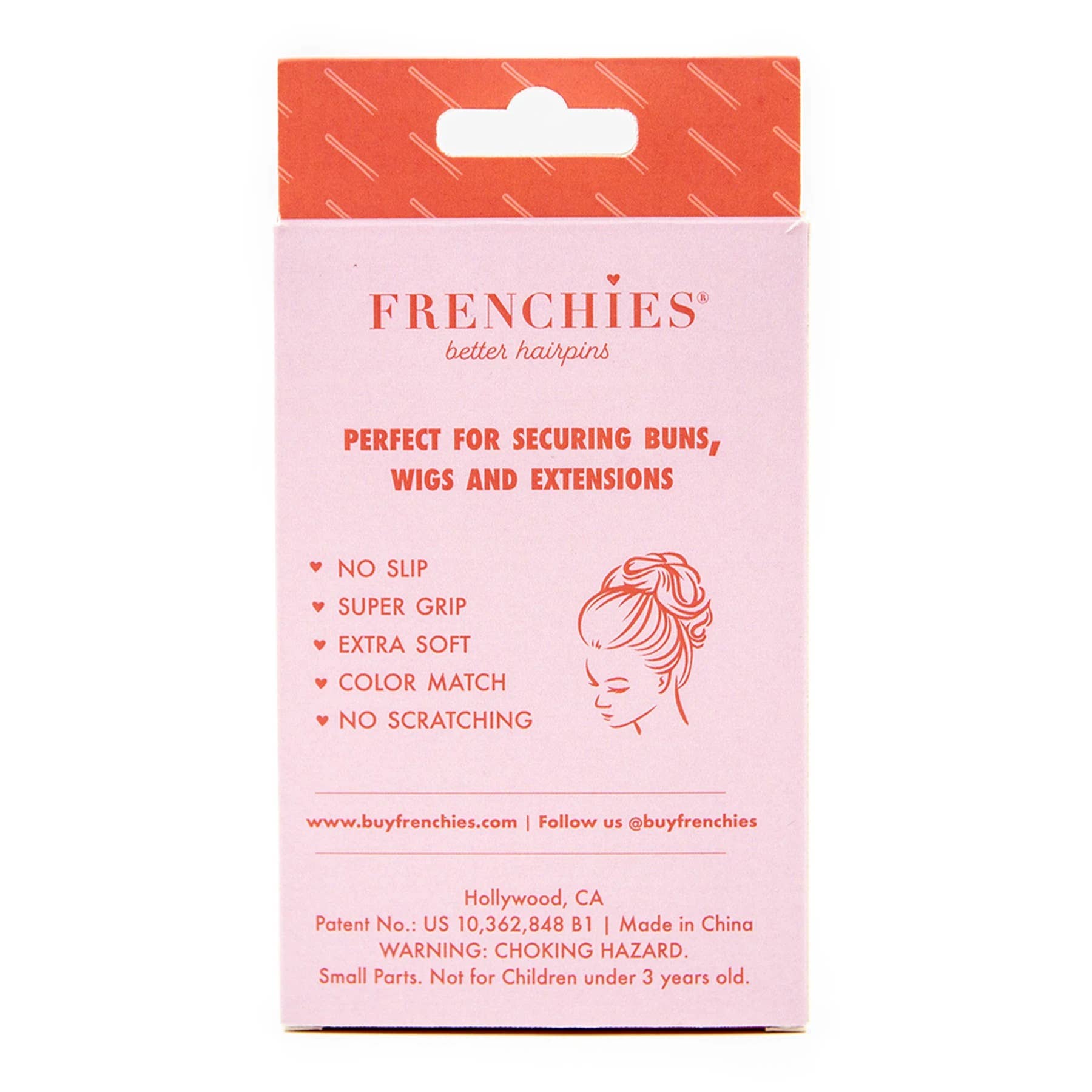 Frenchies - Wholesale Hair Pin - Frenchies Hairpin - Red6