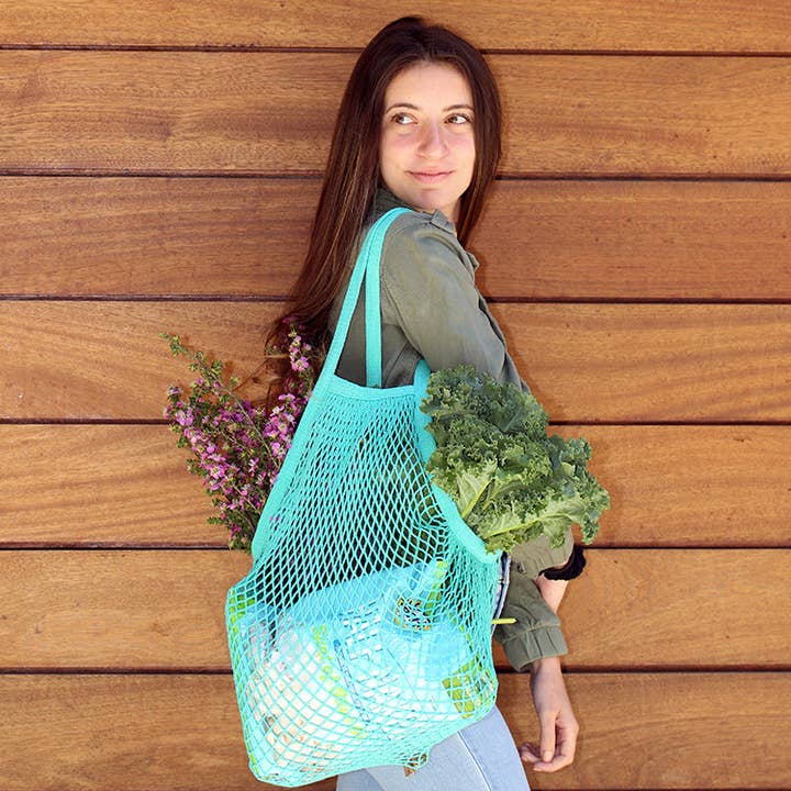 Kikkerland Design Inc - Wholesale Grocery/Shopping Bag - Cotton Market Bags