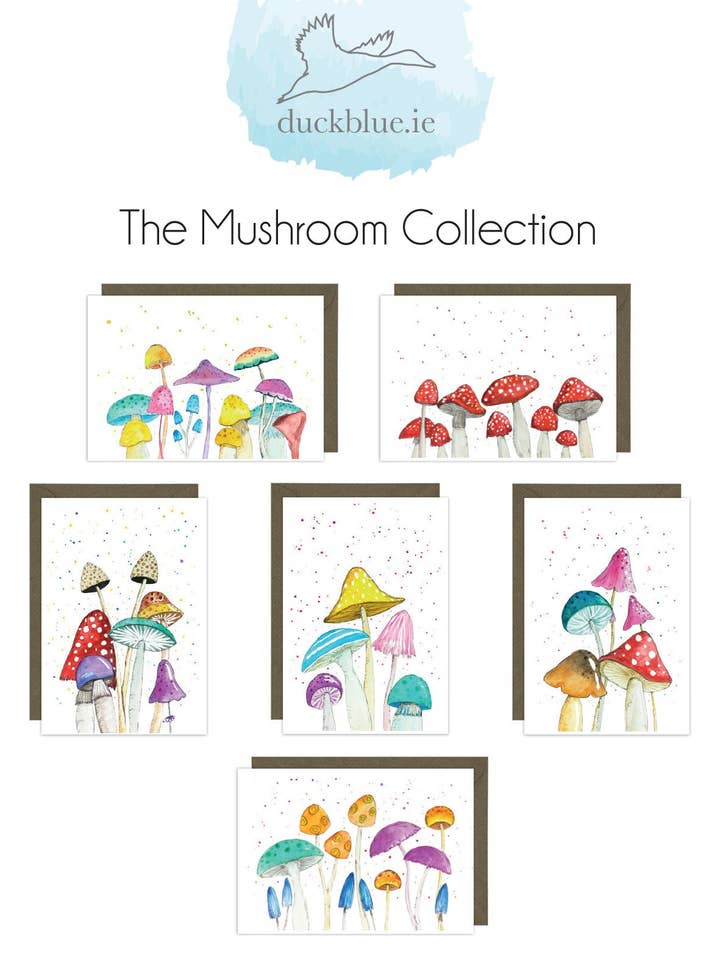 Collezione di funghi per la vendita all'ingrosso da parte di Duck Blue®