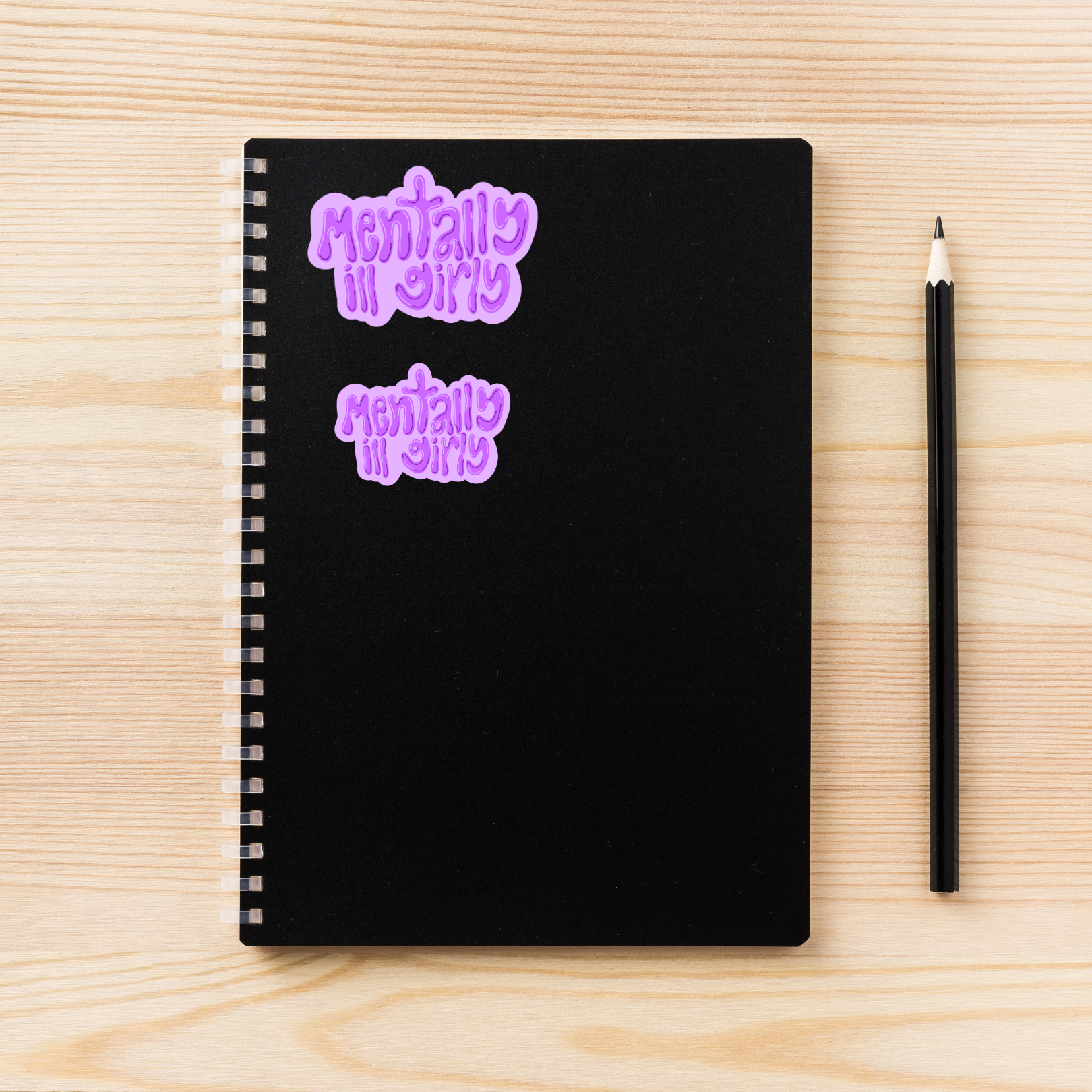 Atomic Cactus Stickers - Vendita all'ingrosso Adesivo - Adesivo Ragazza Mentalmente Instabile | Adesivo in Vinile Carino | Umorismo sulla Salute Mentale | Retrò | Adesivi da Ragazza3