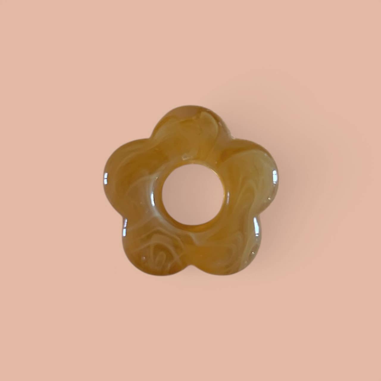 agathe & cocö - Wholesale Hoop Earrings - Fleur Billie MM - Choose your color!7