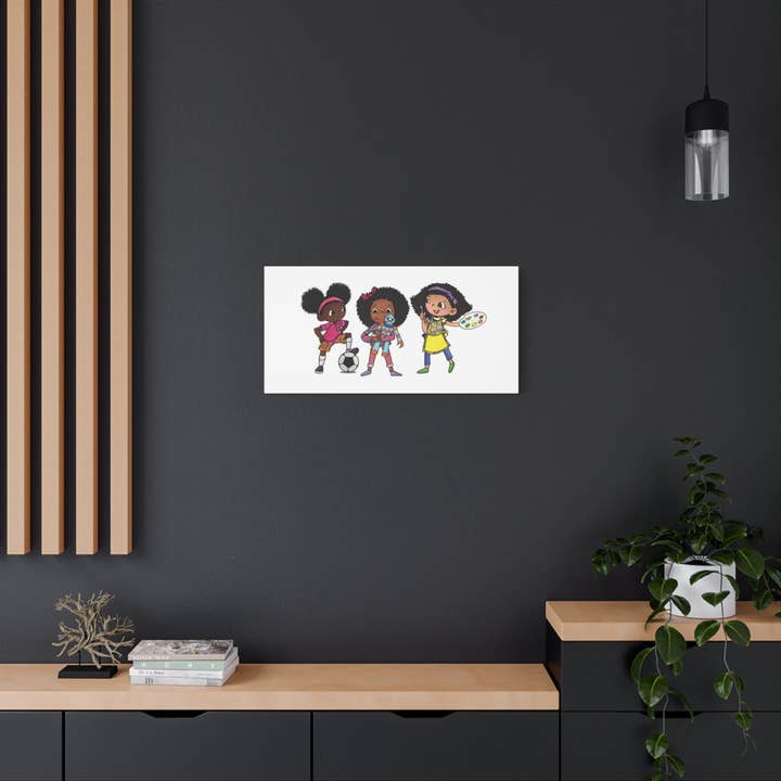 Ikuzi Dolls - Wholesale Art Print - Kids & Baby - Kids' Canvas Wall Art - Playful Characters for Creative Spaces92