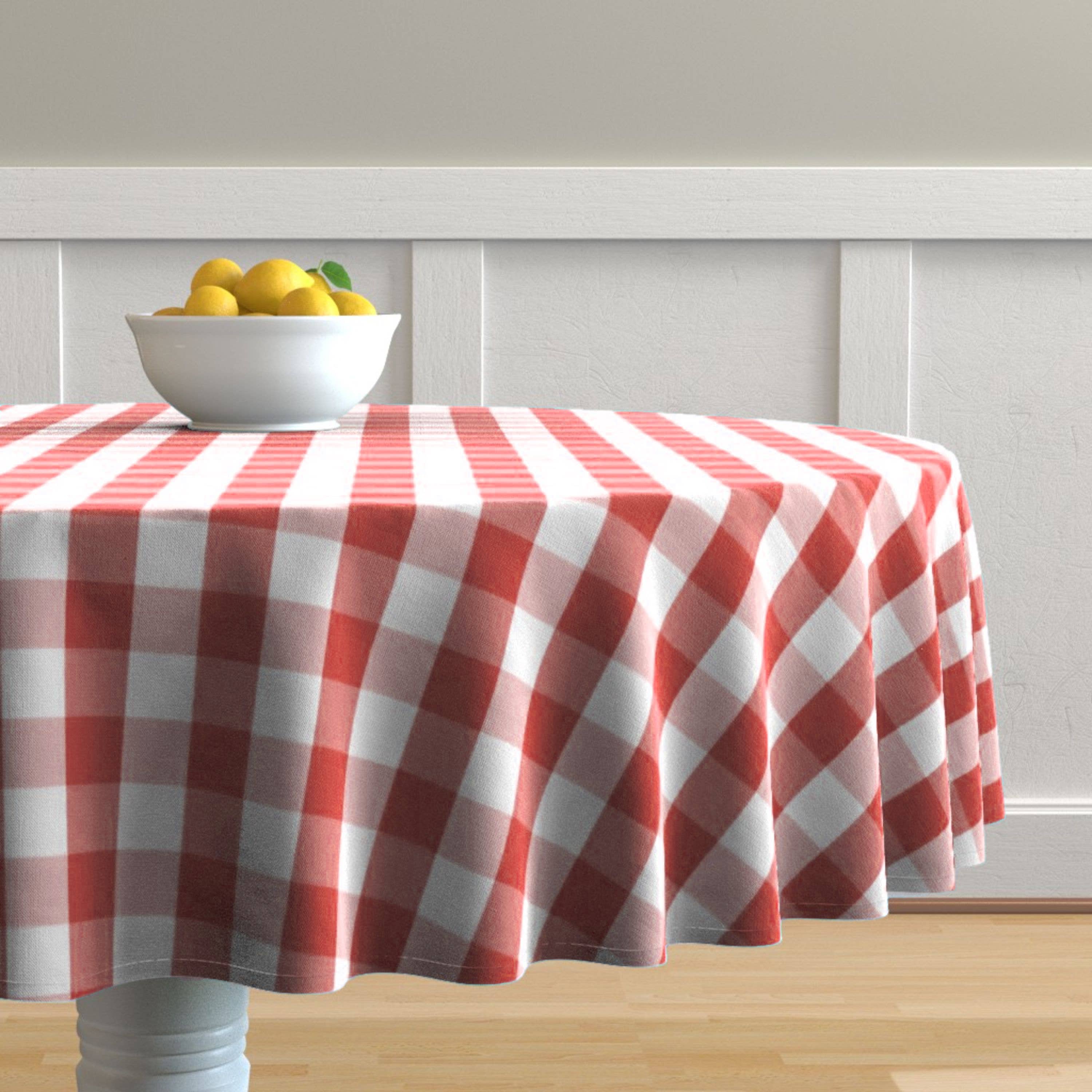 Fabstyles - Wholesale Tablecloth - Fabstyles Country Check High-Quality Tablecloth7