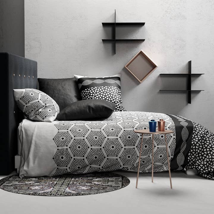 Thanos 140x200cm 100% Cotton 57 Thread Count Duvet Cover Set for wholesale by Atelier Du Coton