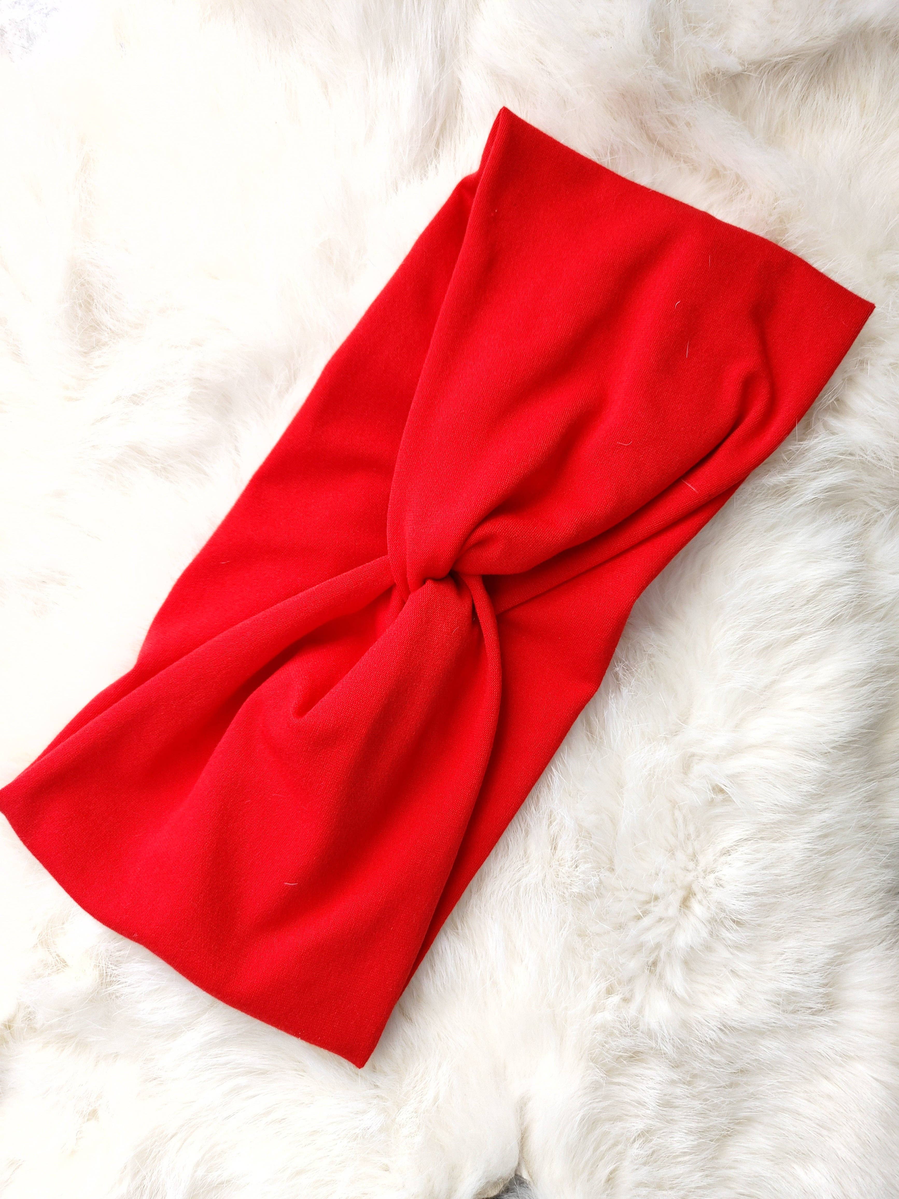 Sew fashionable headbands - Wholesale Fashion Headband - Women's - Bright Red Headband